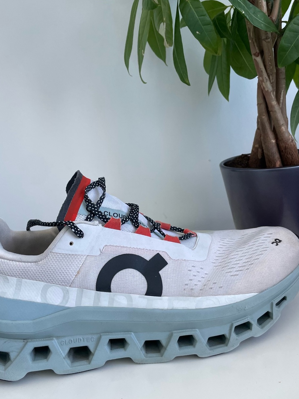 Men Size 13 Cloudmonster On Cloud Surf White Frost Running Shoes
